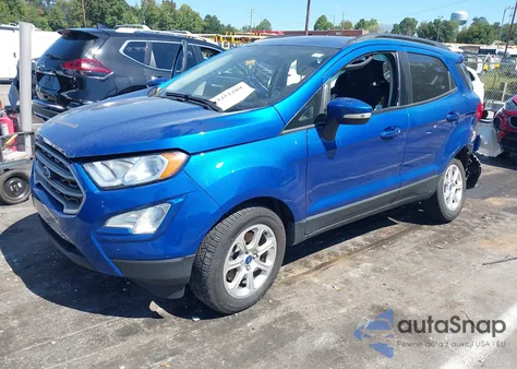 2022 Ford Ecosport Se z USA, uszkodzony, nr VIN MAJ6S3GL3NC467107